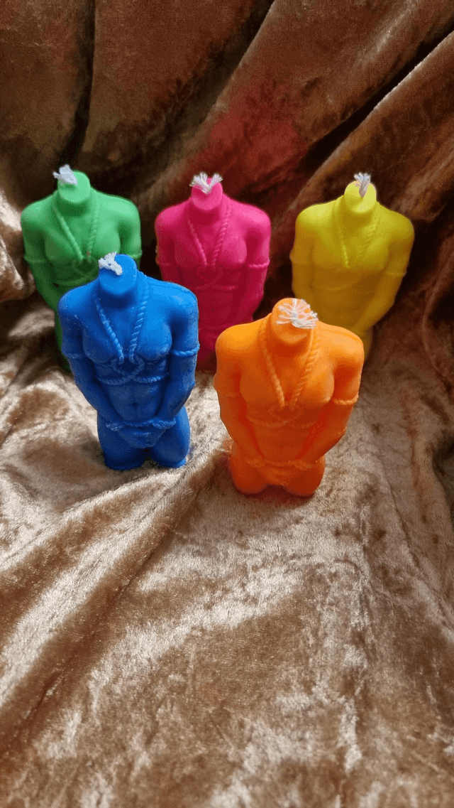 Wax Play Candle - Shibari male